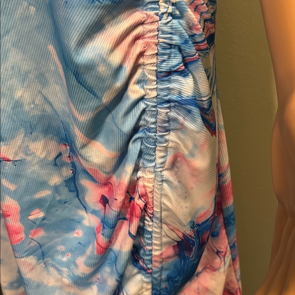 Colorful Tie-Dye Sleeveless Dress size 1XL - Picture 6 of 6